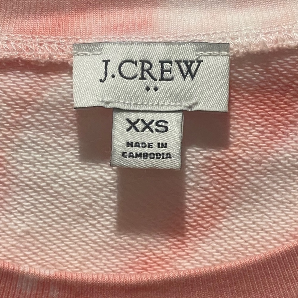 J CREW Tie-dyed Sweatshirt - Picture 2 of 6